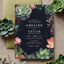 Recherche de succulent plant mariage invitations Boho
