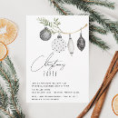 Recherche de scandinave noël invitations Noir et blanc