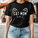 Recherche de chaton noir et blanc tshirts Maman chat