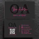 Recherche de typographie minimaliste moderne cartes visite Coiffeur
