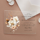 Recherche de bouquet mariage invitations Élégant