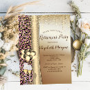 Recherche de empreinte de léopard invitations Imprimer