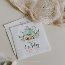 Recherche de de thé serviettes Fête du thé d'anniversaire