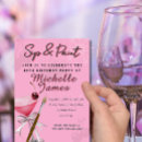 Recherche de verre martini invitations Aquarelle