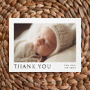 Recherche de carte postale de naissance invitations Typographie
