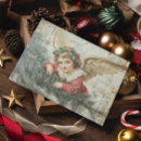Recherche de anges noël cartes postales Vintage