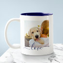 Recherche de bleu profond tasses Pour elle