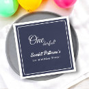 Recherche de bleu marine blanc serviettes Classique