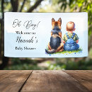 Recherche de chiot berger allemand posters Aquarelle