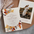 Recherche de qr code cartes invitations Feuilles d'automne