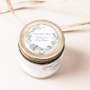 Recherche de baby shower neutre autocollants Fleur sauvage