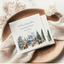 Recherche de montagne serviettes Baby shower aventure