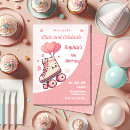 Recherche de roller skating invitations Rose
