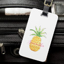 Recherche de ananas bagages étiquettes Fruit tropical