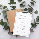 Recherche de bleu blanc vert invitations Simple