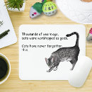 Recherche de chats gris tapis souris Blanc
