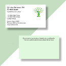 Recherche de confort cartes visite Moderne