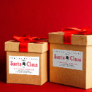 Recherche de lettre à père noël autocollants Santa claus