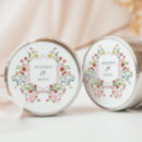 Recherche de monogram floral mariage autocollants Aquarelle