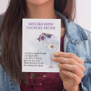 Recherche de cocktail halloween cartes postales Aquarelle