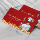 Recherche de flammes rouges cartes visite Professionnel