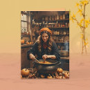 Recherche de brin vœux cartes Sorcière