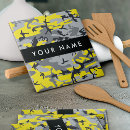 Recherche de jaune et gris carreaux Pour elle