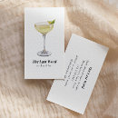 Recherche de cocktail cartes visite Aquarelle