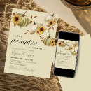 Recherche de peu de citrouille invitations Script de calligraphie