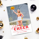 Recherche de cheerleading vœux cartes Pom pom girl