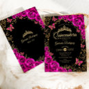 Recherche de fuchsia invitations Chic élégant