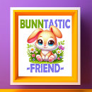 Recherche de lapin drôle art Fleurs
