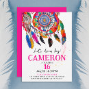 Recherche de dream catcher invitations Rose