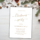 Recherche de gold noël invitations Classique