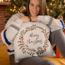 Recherche de couronne coussins Noël