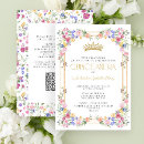 Recherche de garden quinceanera invitations Élégant