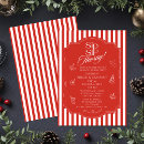 Recherche de rayures rouges invitations Invités