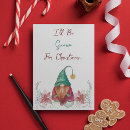 Recherche de lutins de noël invitations Rouge