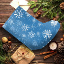 Recherche de hiver chaussette de noël Bleu