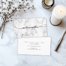 Recherche de marbre blanc moderne cartes visite Minimum