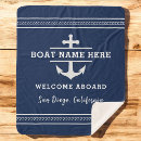 Recherche de ancre de bateau couvertures plaids Capitaine