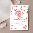 Recherche de pizza bridal shower invitations Manuscrit