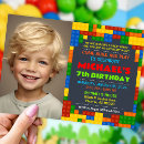 Recherche de blocs invitations Construction bloc d'invitation d'anniversaire
