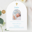 Recherche de bébé baptême invitations Bleu ciel