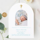 Recherche de invitation du du bébé baptême invitations Bleu ciel