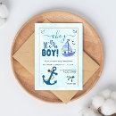 Recherche de sailboat baby shower invitations Ancre