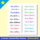 Recherche de colorful autocollants Nom