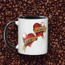 Recherche de conceptions de tatouage tasses Noir