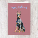 Recherche de doberman vœux cartes Animal de compagnie