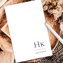 Recherche de masculine papier à lettre Monogramme
